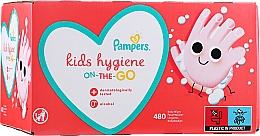 Детские влажные салфетки, 12 х 40 шт - Pampers Kids Hygiene On The Go  — фото N1