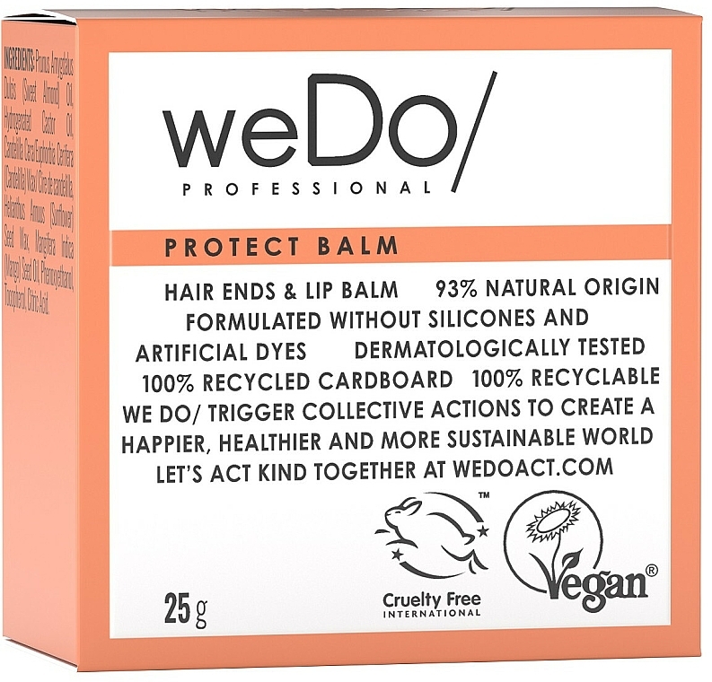 Бальзам для кончиков волос - WeDo Professional Hair Ends & Lip Protect Balm — фото N3