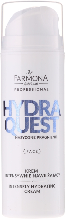 Увлажняющий крем для лица - Farmona Professional Hydra Quest Intensely Hidrating Cream — фото N1