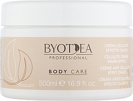 Духи, Парфюмерия, косметика Антицеллюлитный крем с разогревающим эффектом - Byotea Body Care Cellulite Cream Warm Effect