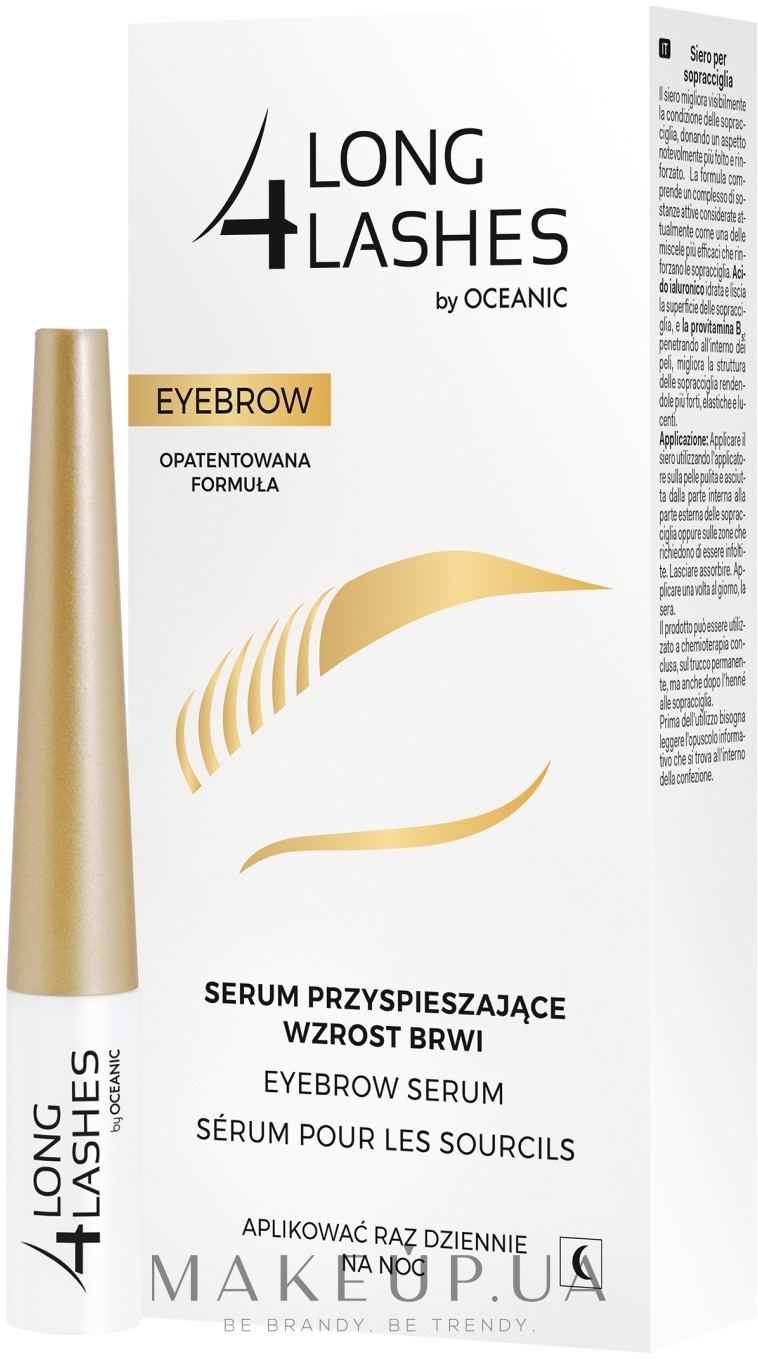 Сыворотка для бровей - Long4Nails Eyebrow Enhancing Serum — фото 3ml