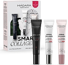 Набор - Madara Cosmetics Smart Collagen 3-in-1 Skincare Set (eye/cr/15ml + f/cr/15ml + n/cr/15ml) — фото N1