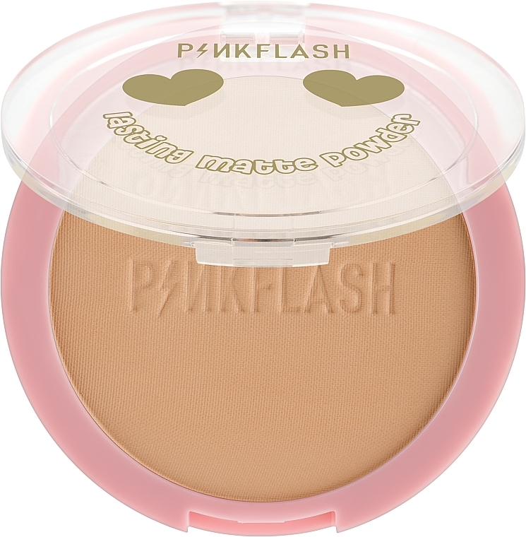 Пудра для обличчя - Pinkflash Lasting Matte Pressed Powder