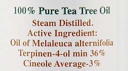 Масло чайного дерева - Tea Tree Therapy Tea Tree Oil — фото N3