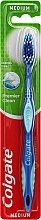 Зубная щетка "Премьер" средней жесткости №2, синяя - Colgate Premier Medium Toothbrush — фото N1