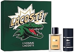 Духи, Парфюмерия, косметика Lacoste L'Homme - Набор (edt/50ml + deo/75ml)