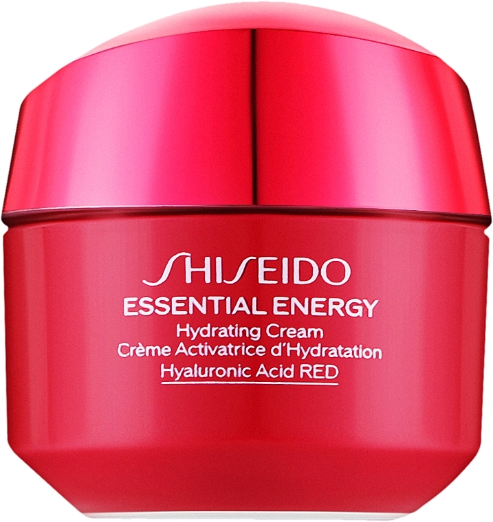 Зволожувальний крем для обличчя з екстрактом кореня женьшеню  - Shiseido Essential Energy Hydrating Cream — фото N1