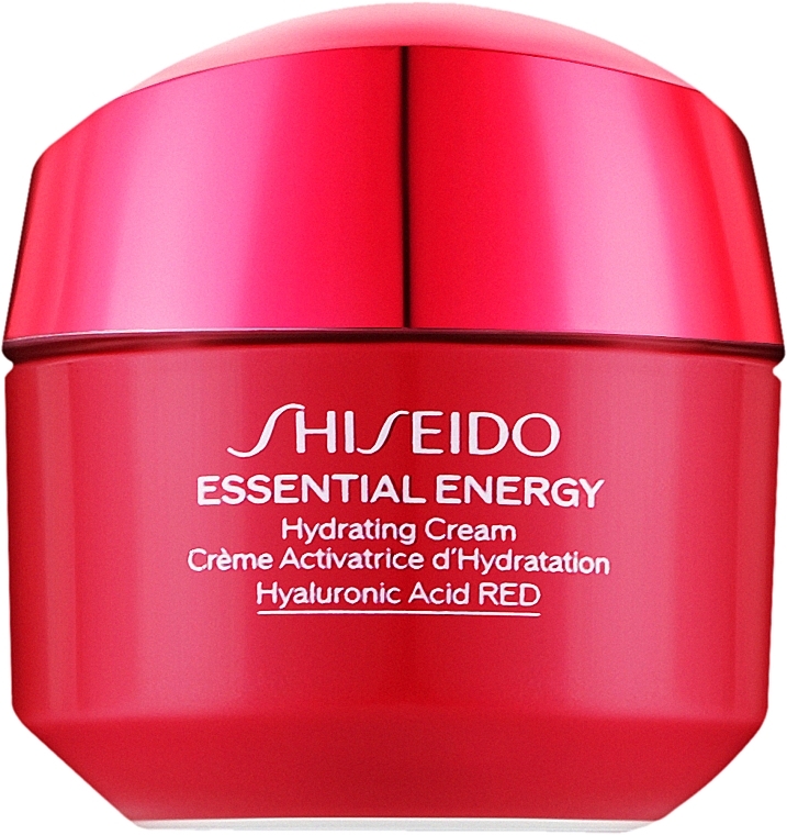 Увлажняющий крем для лица с экстрактом корня женьшеня - Shiseido Essential Energy Hydrating Cream — фото N1