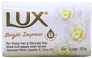 Мыло - Lux Japanese White Camelia & Citrus Oil Soap Bar — фото N1