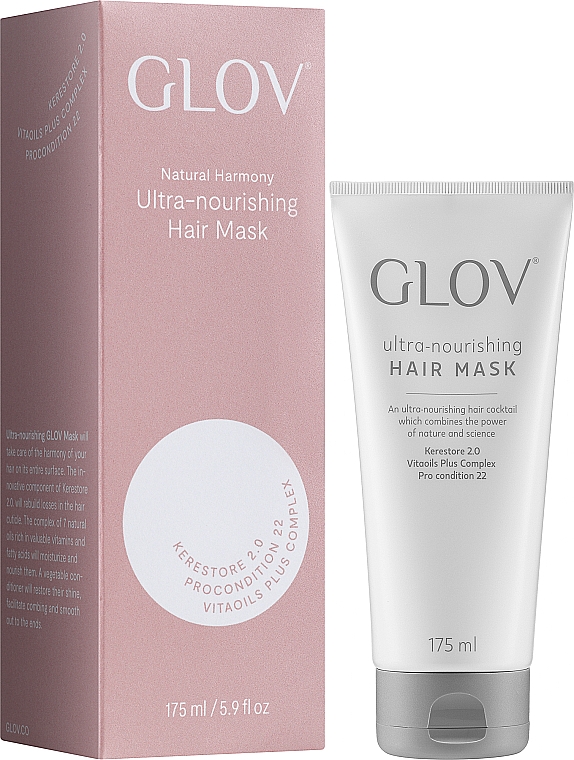 Ультрапитательная маска для волос - Glov Ultra-Nourishing Hair Mask — фото N2