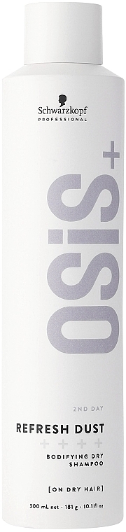 УЦІНКА Сухий шампунь - Schwarzkopf Professional Osis+ Refresh Dust Bodifying Dry Shampoo Spray * — фото N1