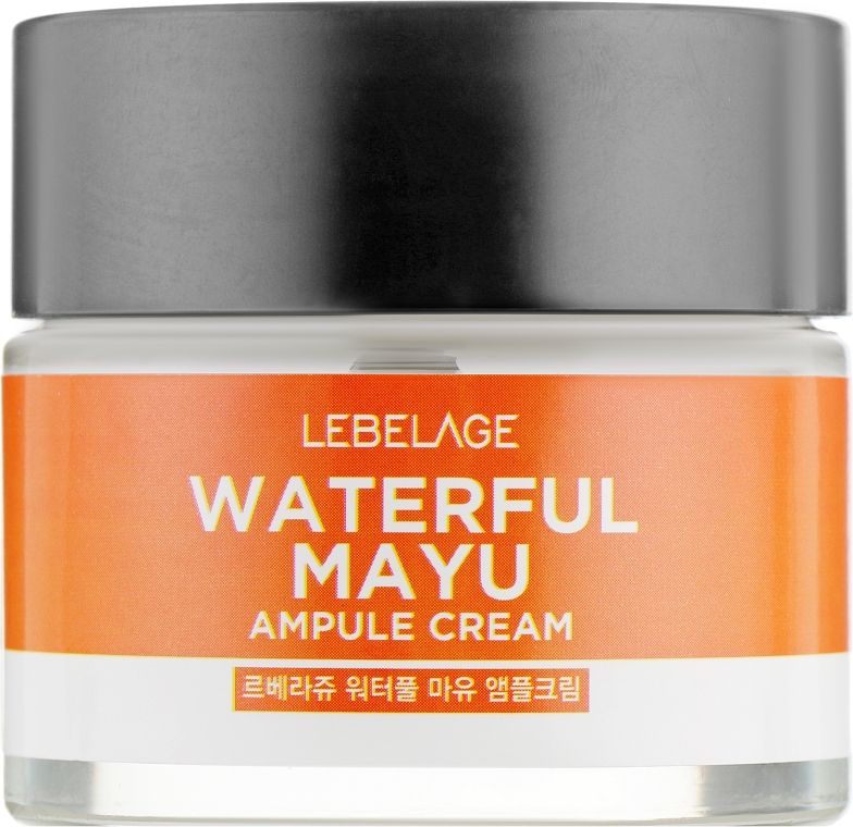 Крем для лица с экстрактом лошадиного масла - Lebelage Waterful Mayu Ampule Cream — фото N3