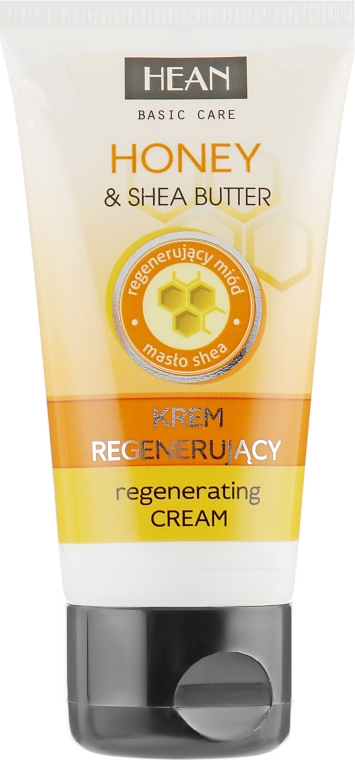 Восстанавливающий крем для лица - Hean Basic Care Honey & Shea Butter Regenerating Cream — фото N1