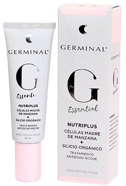 Ночной крем для лица - Germinal Essential Hidraplus Night Facial Cream — фото N1