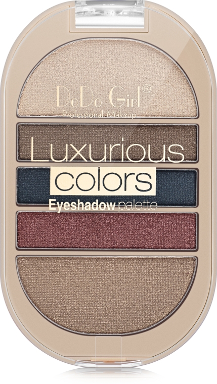 Тени для век - DoDo Girl Luxurious Colors Eyeshadow Palette — фото N2