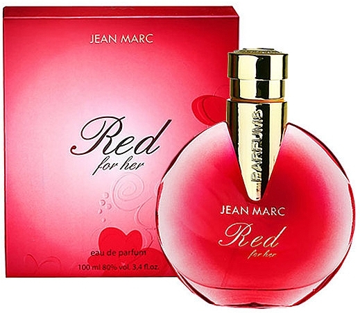 Jean Marc Red For Her - Туалетная вода (тестер с крышечкой) — фото N1