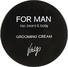 Парфумерія, косметика Зволожуючий крем для волосся - vitality's For Man Grooming Сгеам