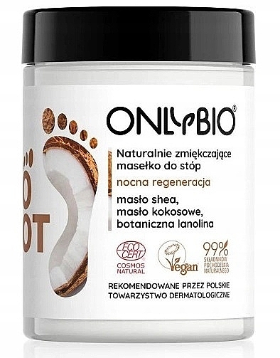 Натуральна пом'якшувальна олія для ніг - Only Bio Foot — фото N1