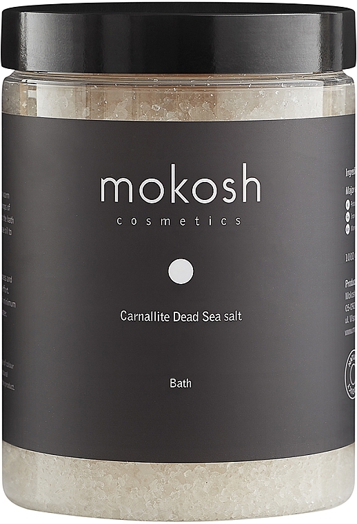 Сіль Мертвого моря для ванни  - Mokosh Cosmetics Dead Sea Bath Salt