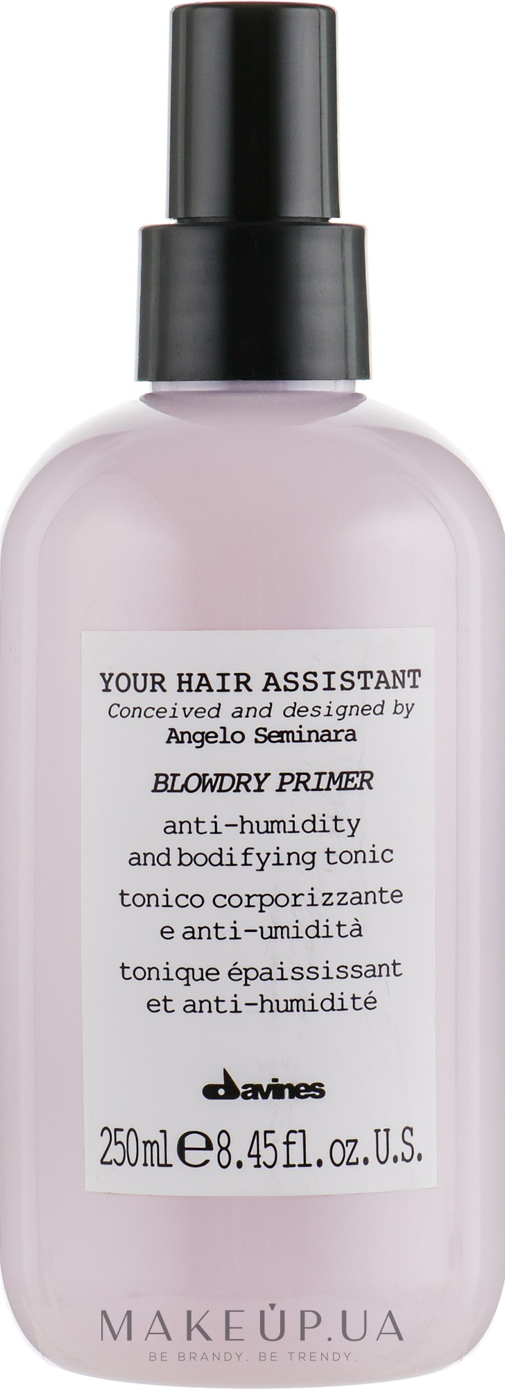 Спрей-праймер для укладки волосся - Davines Your Hair Assistant Blowdry Primer — фото 250ml