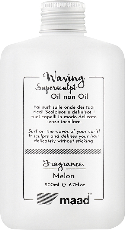 Олія для волосся - Maad Waving Super Sculpt Oil — фото N1