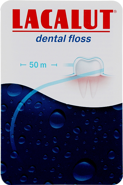 Зубная нить, синяя - Lacalut Dental Floss — фото N2