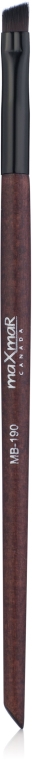 Кисть для жидких помад, консилеров, кремообразных теней, MB-190 - MaxMar — фото N1