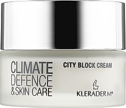 Парфумерія, косметика Захисний щоденний антистрес-крем для обличчя "Сіті блок" - Kleraderm Climate Defence City Block Cream