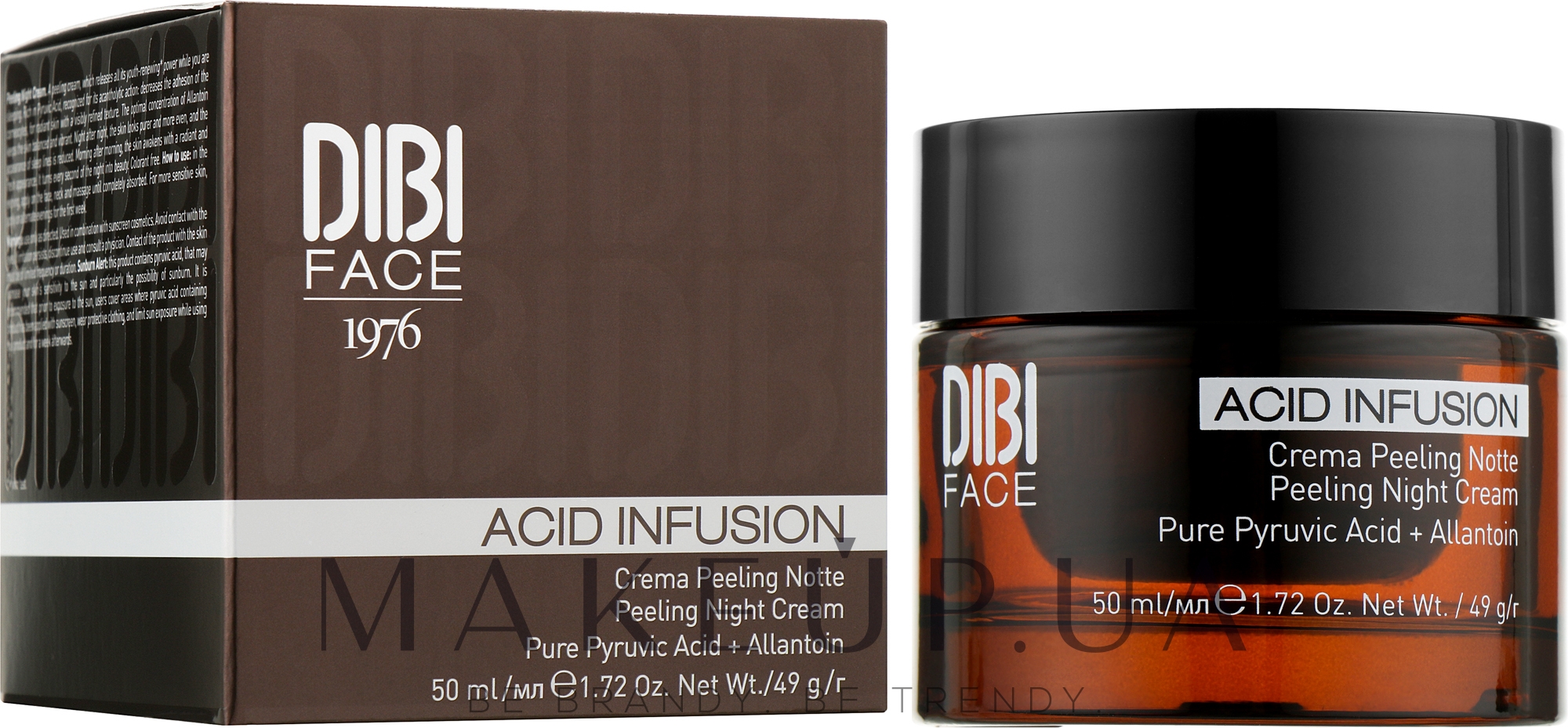 Ночной крем-пилинг для лица - DIBI Milano Acid Infusion Peeling Night Cream — фото 50ml