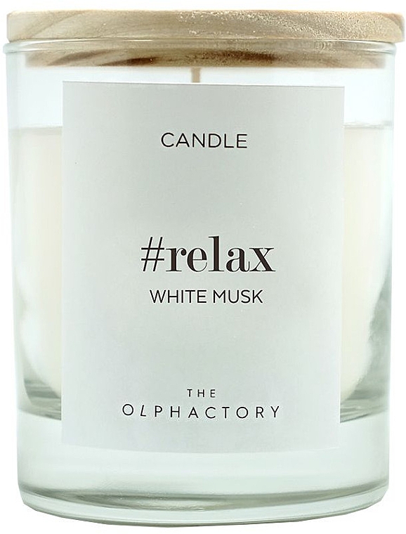 Ароматична свічка "Білий мускус" - Ambientair The Olphactory Relax White Musk — фото N2