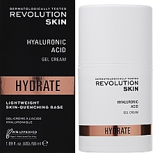 Легкий гель-крем для обличчя - Revolution Skin Hydrate Gel-Cream — фото N2