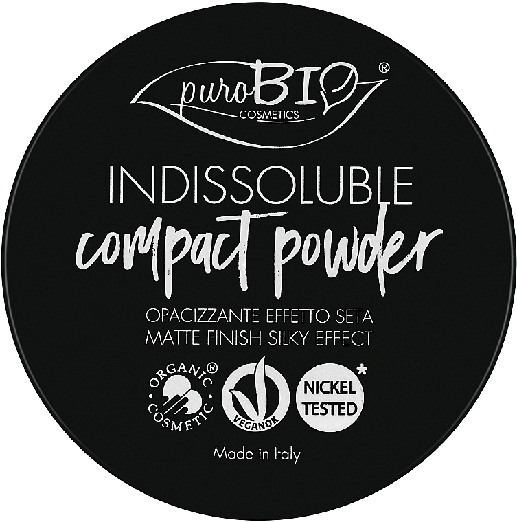 Компактная пудра для лица - PuroBio Cosmetics Compact Powder — фото N3