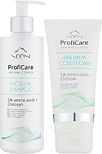 Духи, Парфюмерия, косметика Набор "Hair Shine Complex" - Sansi ProfiCare (shm/400ml + cond/200ml)