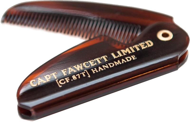 Набор - Captain Fawcett Sandalwood (moust/wax/15ml + moustache comb) — фото N5