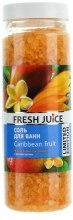 Духи, Парфюмерия, косметика Соль для ванны "Манго и цветок лимона" - Fresh Juice Caribbean Fruit