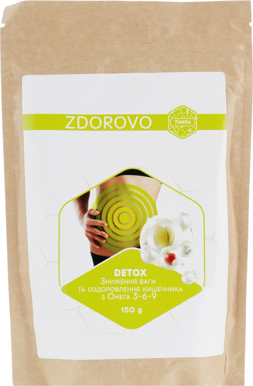 Диетический продукт для снижениея веса и оздоровления кишечника с Омега 3-6-9 - J'erelia Zdorovo	 — фото N1