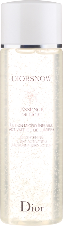 Лосьйон-есенція для сяйва шкіри з мікрогранулами - Christian Dior Diorsnow Essence of Light Brightening Light-Activating Lotion — фото N2