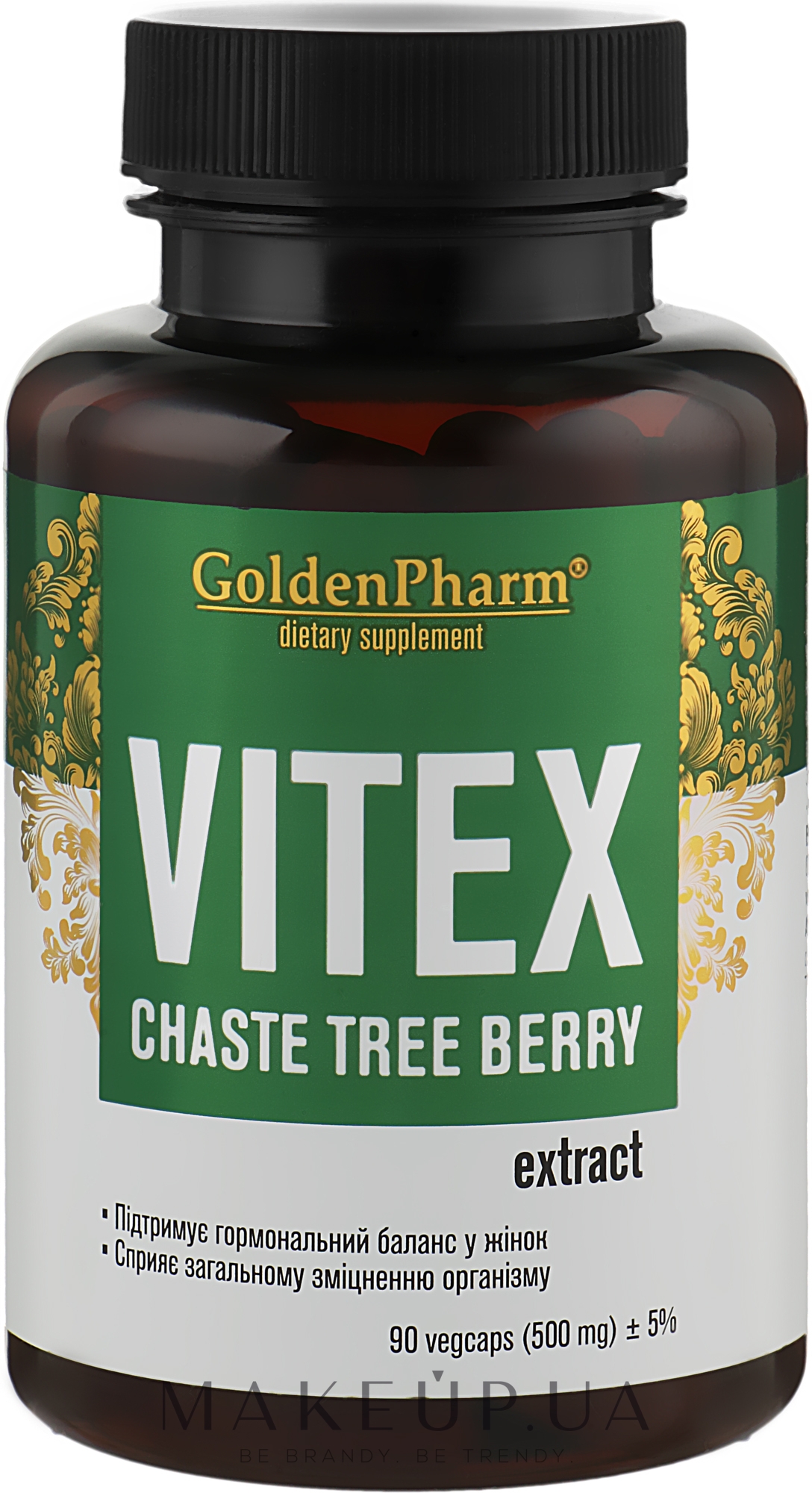Дієтична добавка Vitex, 500 мг - Голден фарм — фото 90шт