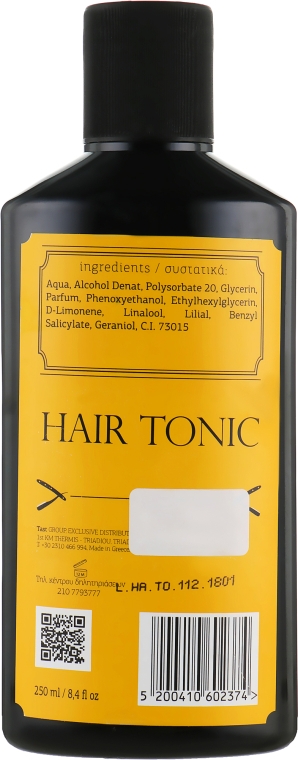 Тонік для догляду за волоссям для чоловіків - Lavish Care Hair Tonic — фото N2