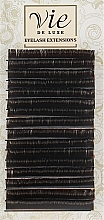 Парфумерія, косметика Вії у стрічці, темний шоколад, С 0,05/12 - Vie de Luxe