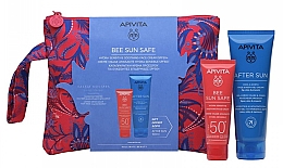 Духи, Парфюмерия, косметика Набор - Apivita Bee Sun Safe Hydra Set (f/gel/100ml + f/cr/50ml)