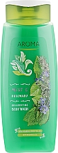 Духи, Парфюмерия, косметика Гель для душа "Мята и розмарин" - Aroma Mint & Rosemary Body Wash