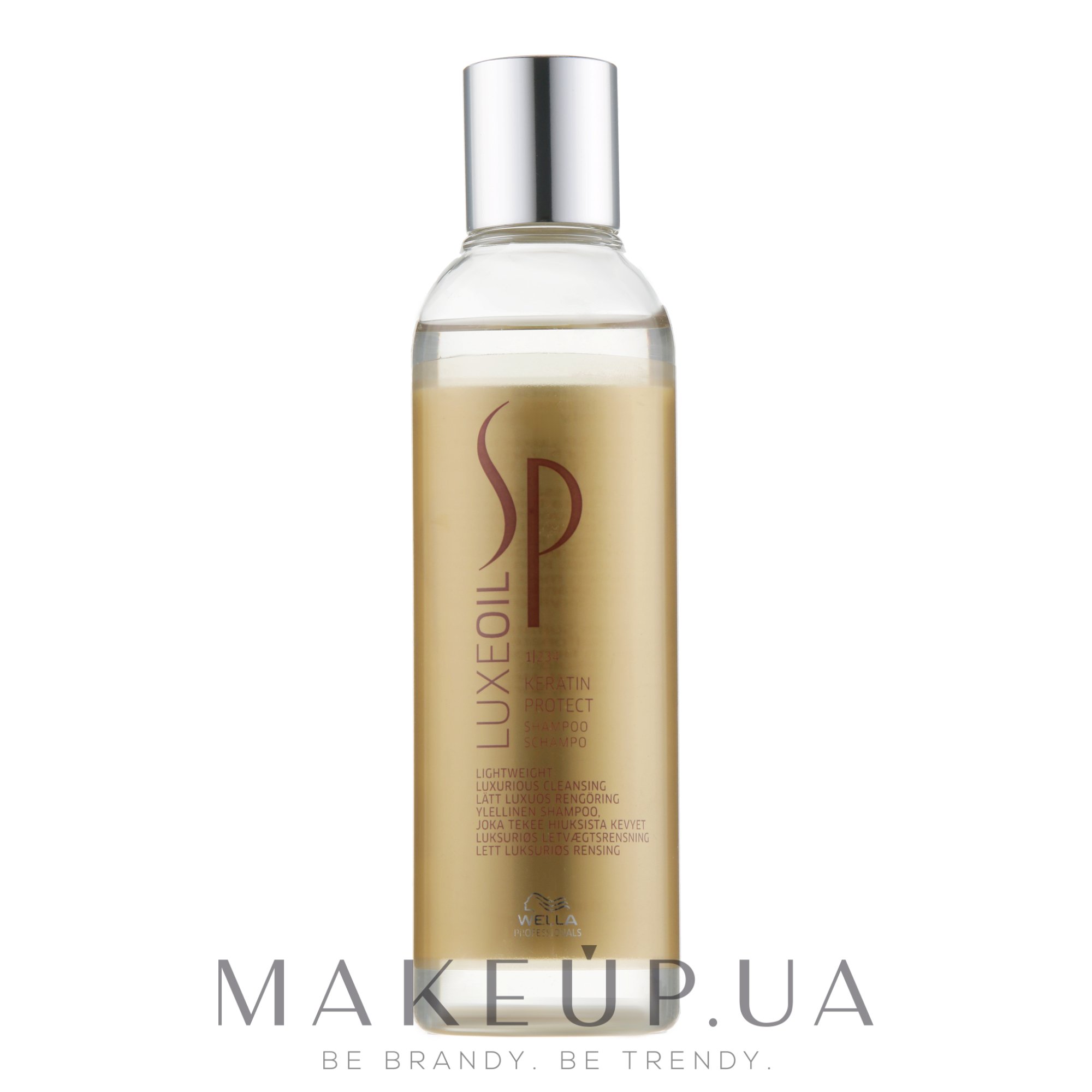 Кератиновий шампунь - Wella SP Luxe Oil Keratin Protect Shampoo — фото 200ml