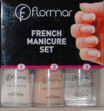 Духи, Парфюмерия, косметика Набор для французского маникюра №305 - Flormar French Manicure Set