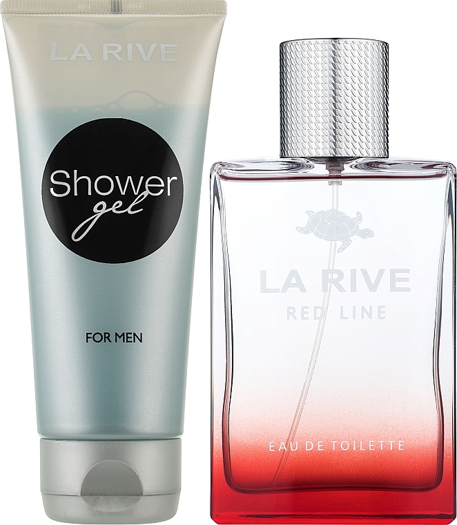 La Rive Red Line - Набір (edt/90ml + sh/gel/100ml) — фото N2