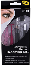 Набор - Ardell Complete Brow Grooming Kit (shaver/1pcs + shaper/1pcs + pencil/2.3g + brush/1pcs) — фото N1