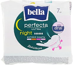 Прокладки Perfecta Night & Drain Ultra, 7 шт - Bella — фото N1