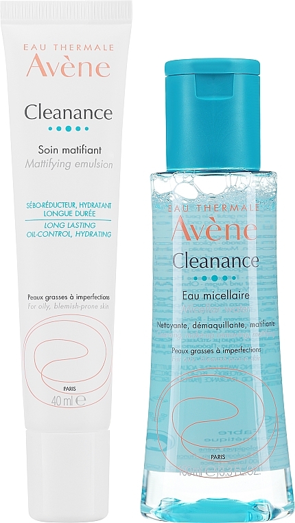 Набор - Avene Cleanance (f/emulsion/40ml + micellar/water/100ml) — фото N2