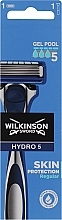 Парфумерія, косметика Бритва з 1 змінною касетою - Wilkinson Sword Hydro 5 Skin Protection Regular