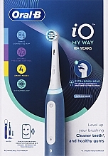 Духи, Парфюмерия, косметика Электрическая зубная щетка + футляр - Oral-B iO My Way Series 4 Ocean Blue